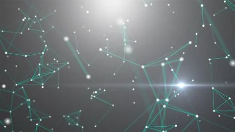 Abstract connection dots. Technology background. Network concept Stock Illustration