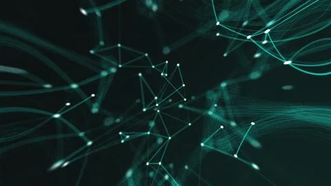 Abstract connection dots. Technology background. Network concept 스톡 일러스트