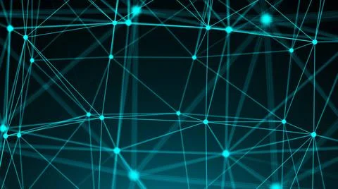 Abstract connection dots. Technology background. Digital theme. Network co... 스톡 사진