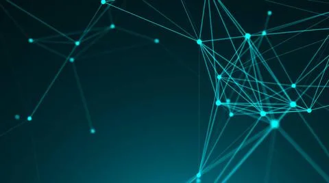 Abstract connection dots. Technology background. Digital theme. Network co... 스톡 사진