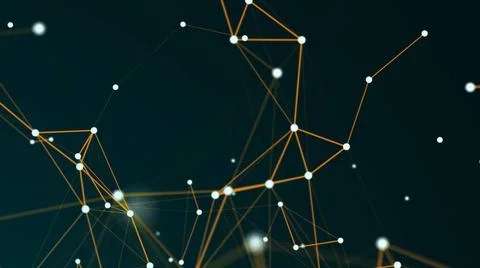 Abstract connection dots. Technology background. Network concept Abstract ... Stock Photos