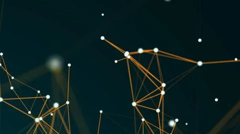 Abstract connection dots. Technology background. Network concept Abstract ... Stock Photos