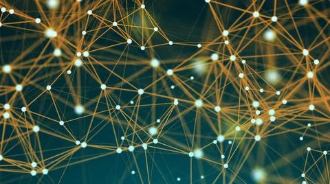 Abstract connection dots. Technology background. Network concept Abstract ... 스톡 사진