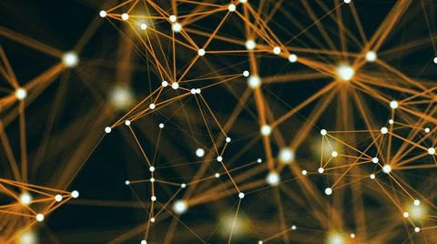 Abstract connection dots. Technology background. Network concept Abstract ... Stock Photos