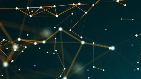 Abstract connection dots. Technology background. Network concept Abstract ... Stock Photos