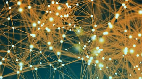 Abstract connection dots. Technology background. Network concept Abstract ... Stock Photos