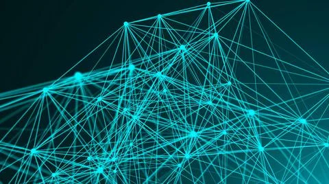 Abstract connection dots. Technology background. Network concept Abstract ... Stock Photos