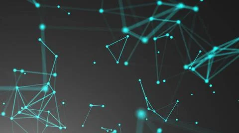 Abstract connection dots. Technology background. Network concept Abstract ... Foto stock