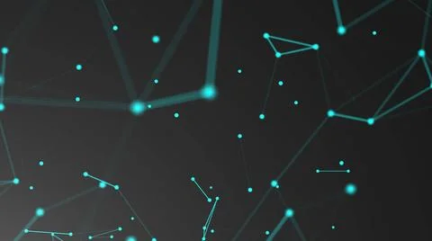 Abstract connection dots. Technology background. Network concept Abstract ... Stockfoto's