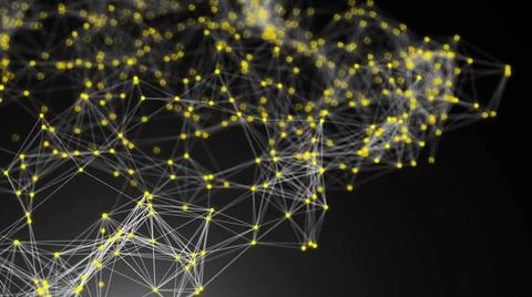 Abstract connection dots. Technology background. Network concept Abstract ... Stock Photos