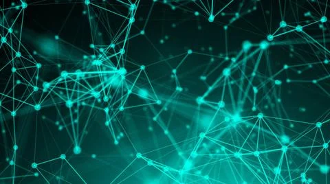 Abstract connection dots. Technology background. Network concept Abstract ... Stock Photos