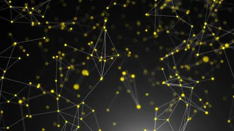 Abstract connection dots. Technology background. Network concept Abstract ... Stockfoto's