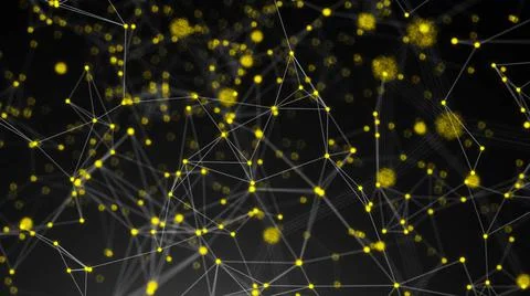 Abstract connection dots. Technology background. Network concept Abstract ... Stock Photos