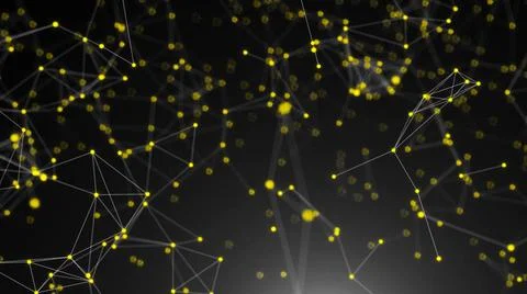 Abstract connection dots. Technology background. Network concept Abstract ... Foto stock