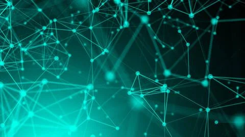 Abstract connection dots. Technology background. Network concept Abstract ... Stockfoto's