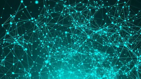 Abstract connection dots. Technology background. Network concept Abstract ... Foto stock