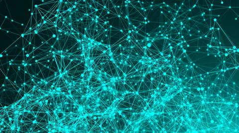 Abstract connection dots. Technology background. Network concept Abstract ... Stockfoto's