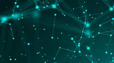 Abstract connection dots. Technology background. Network concept Abstract ... Stock Photos