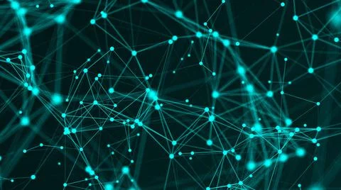 Abstract connection dots. Technology background. Network concept Abstract ... Stock Photos