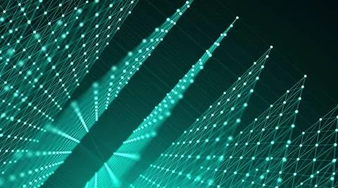 Abstract connection dots. Technology background. Network concept Abstract ... Stock Photos