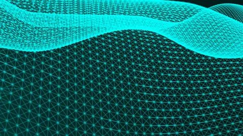 Abstract connection dots. Technology background. Network concept Abstract ... Foto stock