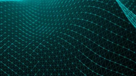 Abstract connection dots. Technology background. Network concept Abstract ... Foto stock