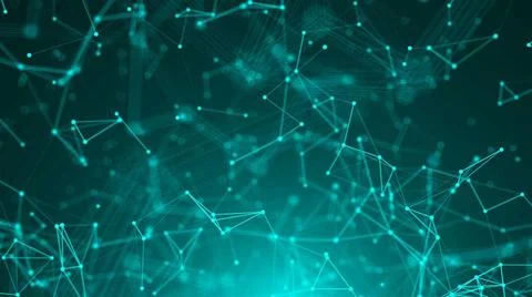 Abstract connection dots. Technology background. Network concept Abstract ... Stockfoto's