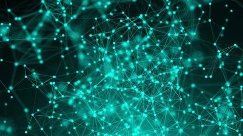 Abstract connection dots. Technology background. Network concept Abstract ... 스톡 사진