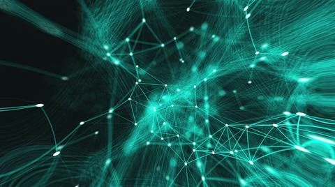 Abstract connection dots. Technology background. Network concept Abstract ... Foto stock