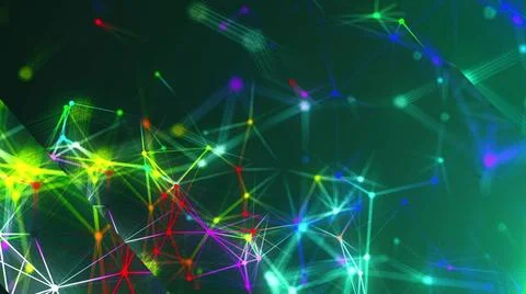 Abstract connection dots. Technology background. Network concept Abstract ... Foto stock