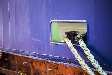 Abstract Connection of Rope Lines Stock Photos