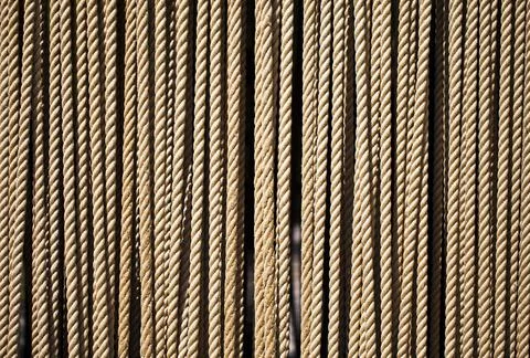 Abstract Connection of Rope Lines Stock Photos