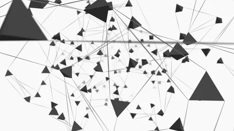Abstract connection. Seamless loop Stock Footage 103306059