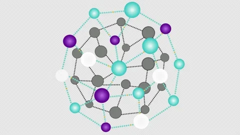 Abstract connections Stock Footage 229657568