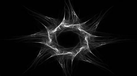 Abstract connections moving in space Stock Footage 61430066