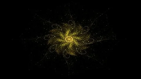 Abstract connections moving in space Stock Footage 72741795
