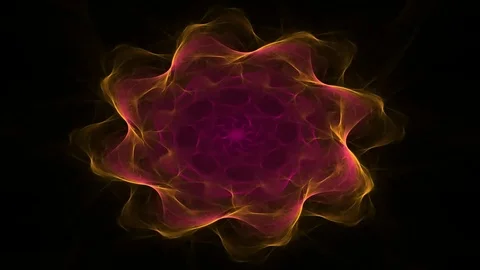 Abstract connections moving in space Video stock 72955077