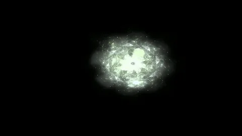Abstract connections moving in space Video stock 72955125