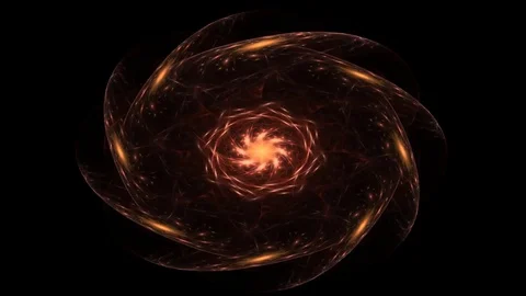 Abstract connections moving in space Video stock 72955205