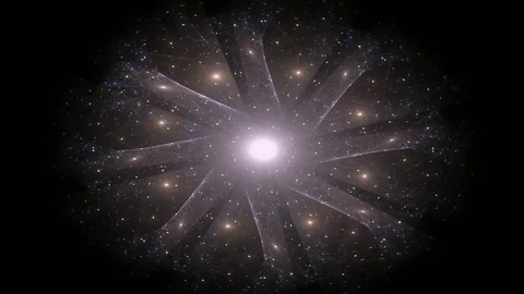 Abstract connections moving in space Video stock 72955262