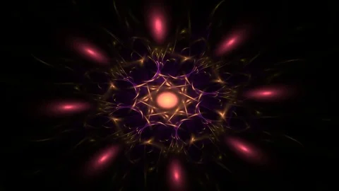 Abstract connections moving in space Video stock 72955282