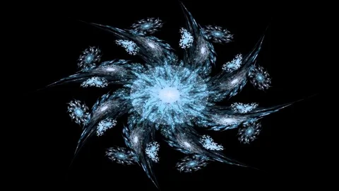 Abstract connections moving in space Video stock 72955310