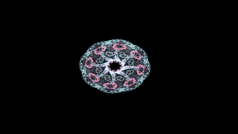 Abstract connections moving in space Video stock 72955316