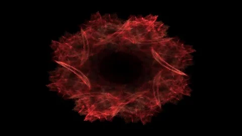 Abstract connections moving in space Video stock 72955350