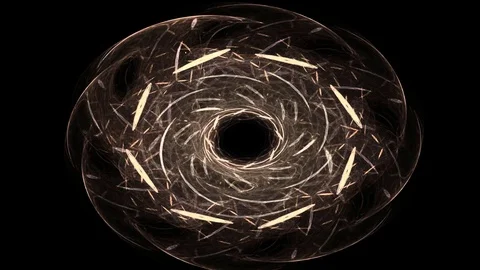 Abstract connections moving in space Stock Footage 73183661