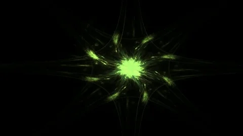 Abstract connections moving in space Stock Footage 73183888