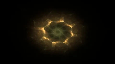 Abstract connections moving in space Stock Footage 73183927