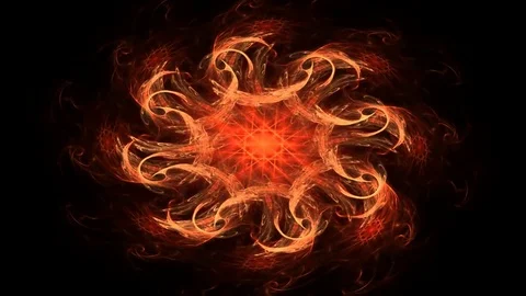 Abstract connections moving in space Stock Footage 73183964