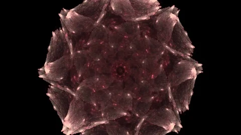 Abstract connections moving in space Stock Footage 81358656