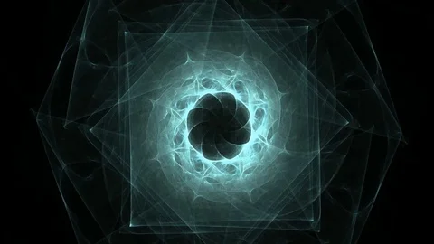 Abstract connections moving in space Stock Footage 82317611